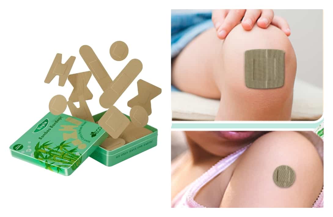 5 Biodegradable Bandages For More Eco-Friendly First-Aid Images by Nepia #biodegradablebandages #biodegradablebamboobandages #bambobandages #ecofriendlybandages #biodegradablebandaids #sustainablejungle