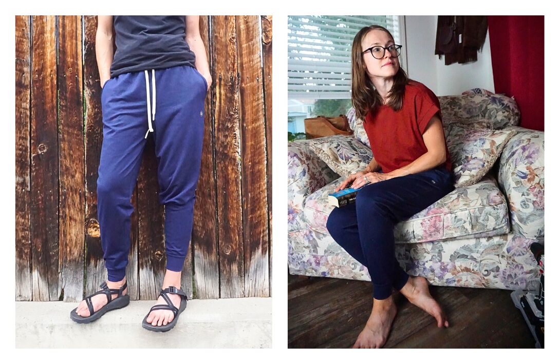 11 Sustainable Sweatpants & Joggers for Planet-Loving Lounging Images by Sustainable Jungle #sustainablesweatpants #sustainablejoggers #sustainablesweatpantsbrands #sustainablesweats #organicsweatpants #organiccottonsweatpants #sustainablejungle