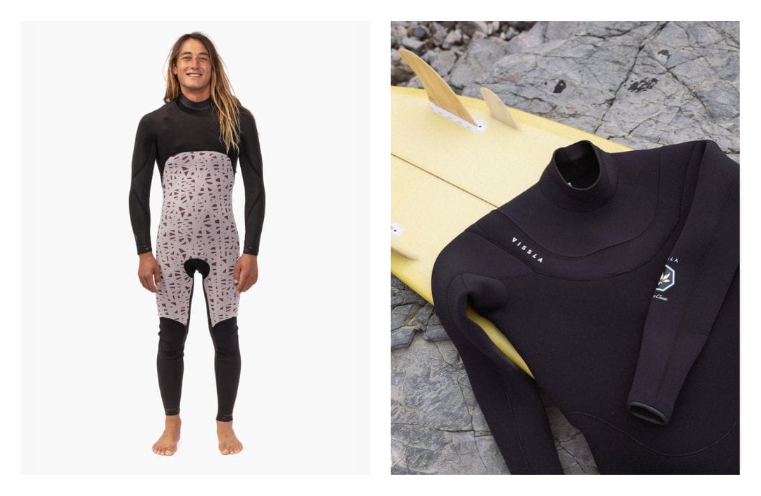 7 Eco-Friendly Wetsuits To Catch The Sustainable Swell Images by Vissla #ecofriendlywetsuits #sustainablewetsuits #recycledwetsuits #ecowetsuit #recycledneoprenewetsuit #isneoprenetoxic #sustainablejungle