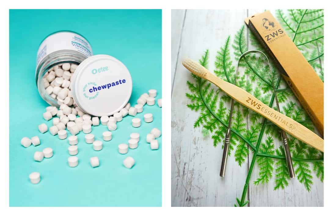 17 Easy Zero Waste Swaps To Start Your More Sustainable Lifestyle Images by etee and Sustainable Jungle #zerowasteswaps #easyzerowasteswaps #bestzrowasteswaps #sustainableswaps #sustainablekitchenswaps #sustainablebeautyswaps #sustainablejungle