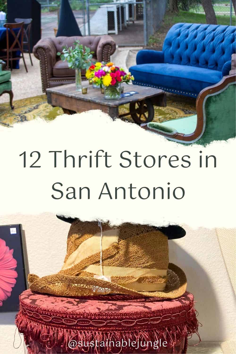 Remember the Alamo—And These 12 Thrift Stores in San Antonio Images by Roy Maas Youth Alternatives Thrift Shop and Second Chances Thrift Shop #thriftstoressanantoniotx #vintagethriftstoressanantonion #bestthriftstoresinsanantonio #sanantonionthriftstores #thriftstoressanantonio #sustainablejungle