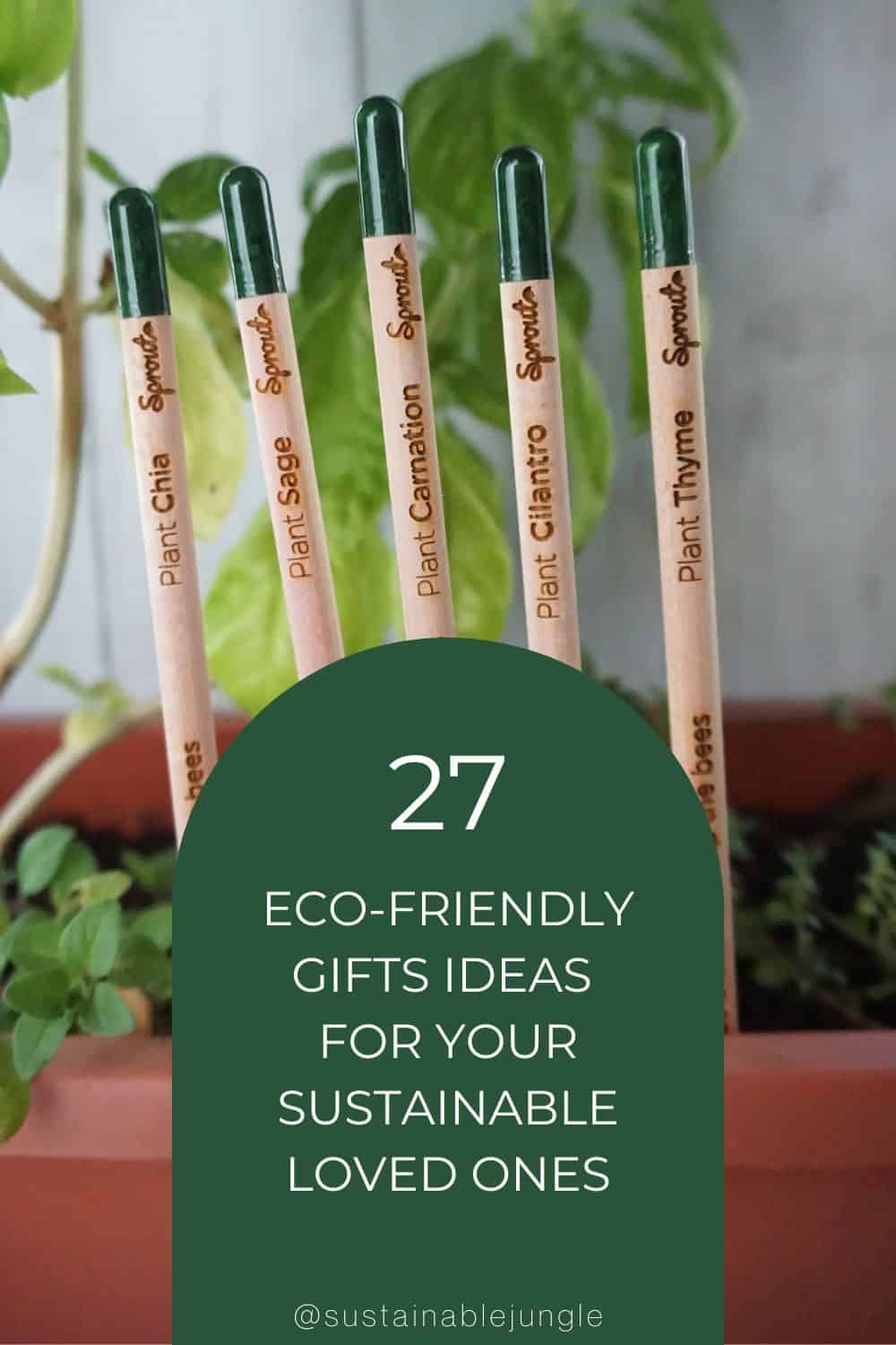 27 Eco-Friendly Gifts Ideas For Your Sustainable Loved Ones Image by Sustainable Jungle #ecofriendlygifts #ecofriendlygiftideas #ecofriendlyChristmasgifts #sustainablegifts #bestsustainablegifts #sustainablegiftsforChristmas #sustainablejungle