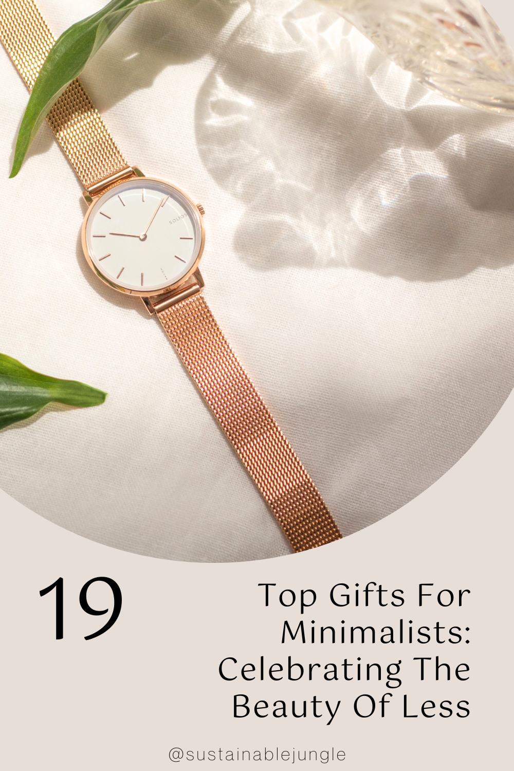 19 Top Gifts For Minimalists: Celebrating The Beauty Of Less Image by Solios #giftsforminimalists #bestgiftsforminimalists #minimalistgifts #minimalistgiftideas #minimalistChristmasgifts #sustainablejungle