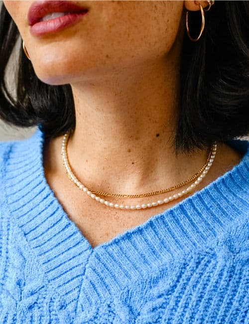 11 Ethical & Sustainable Jewelry Brands For Fair Trade Flaunting Image by ABLE #sustainablejewelry #sustainablejewelrybrands #ethicaljewelry #sustainableandethicaljewelry #ethicaljewelrybrands #sustainablegoldjewelry #sustainablejungle