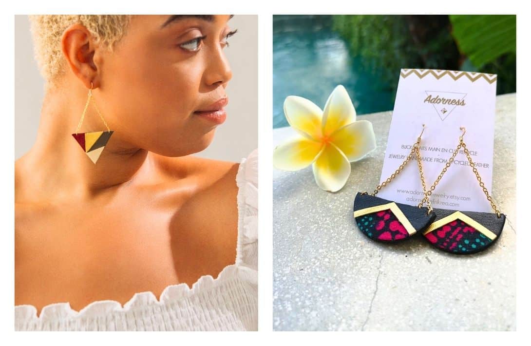 9 Black Owned Etsy Jewelry Shops For Ethical Empowerment Images by Adorness Jewelry #blackownedEtsyjewelryshops #blackownedetsyshops #etsyafricanjewelry #blackownedjewelrystores #blackartistsonetsy #sustainablejungle