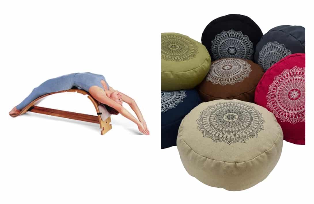 9 Eco-Friendly Yoga Accessories To Prop Up Your Sustainable Practice Images by Bean Products #ecofriendlyyogaaccessories #ecofriendlyyogaprops #sustainableyogaaccessories #sustainableyogaprops #ecofrinedlyyogaequipment #sustainablejungle