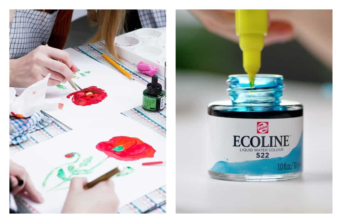 9 Non-Toxic Art Supplies: Your Guide to Safe Creativity Images by Ecoline #nontoxicartsupplies #nontoxicartsuppliesfortoddlers#safenontoxicartsupplies #nontoxickidsartsupplies#nontoxicpaintforkids #nontoxicfingerpaint#sustainablejungle