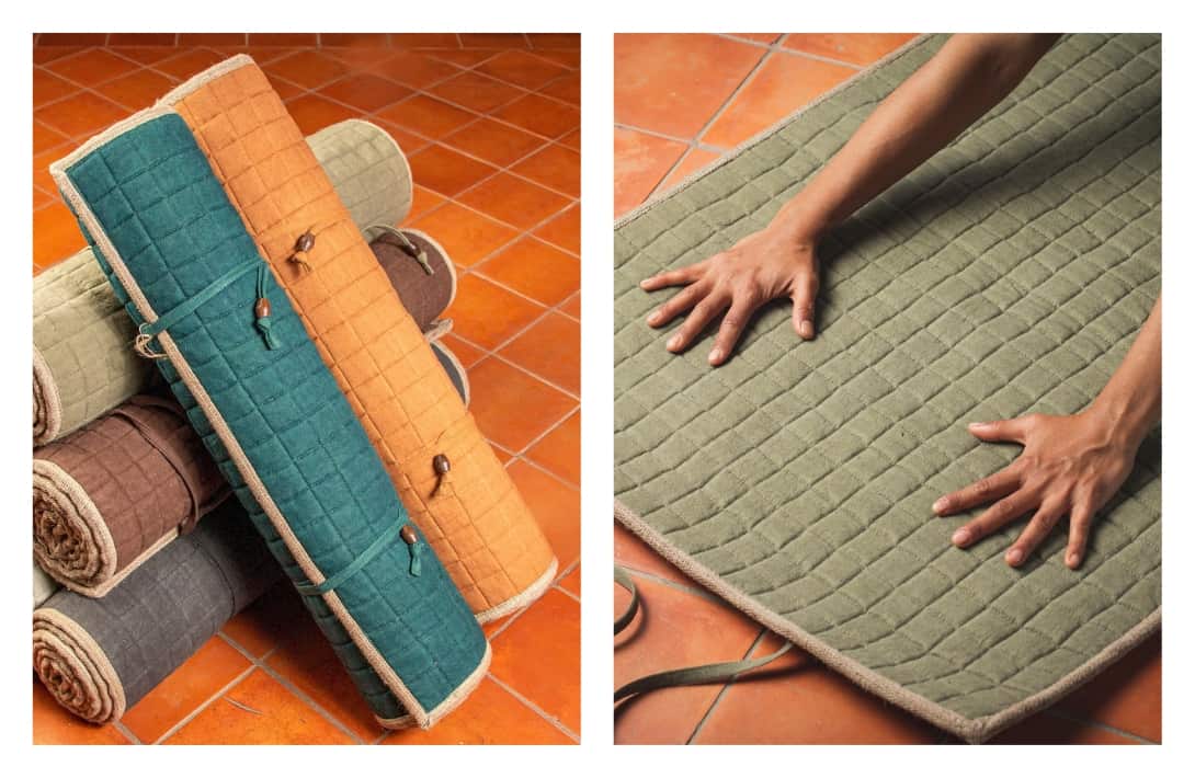 Natural Jute & Polymer Environmental Resin Yoga Mats - Barefoot Yoga Co.