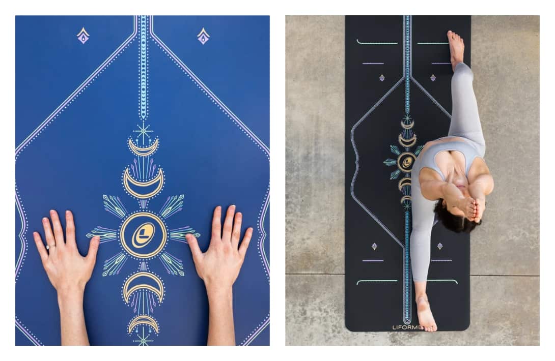 11 Eco-Friendly Yoga Mats For That Sustainable Stretch Images by Liforme #ecofriendlyyogamats #ecoyogamats #bestecofriendlyyogamats #sustainableyogamats #yogamatsustainable #sustainablecorkyogamat #sustainablejungle