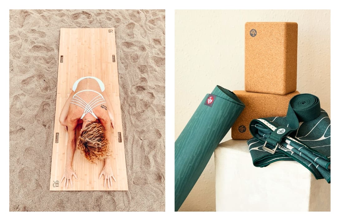 9 Eco-Friendly Yoga Accessories To Prop Up Your Sustainable Practice Images by Manduka #ecofriendlyyogaaccessories #ecofriendlyyogaprops #sustainableyogaaccessories #sustainableyogaprops #ecofrinedlyyogaequipment #sustainablejungle