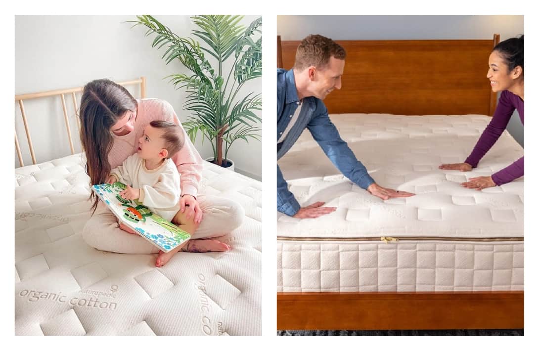 9 Eco-Friendly Mattress Brands For The Softest, Most Sustainable Sleep Images by Naturepedic #ecofriendlymattress #ecofriendlymattressbrands #bestecofriendlymattresses #sustainablemattressbrands #sustainablemattresses #ecofriendlyfoammattress #sustainablejungle