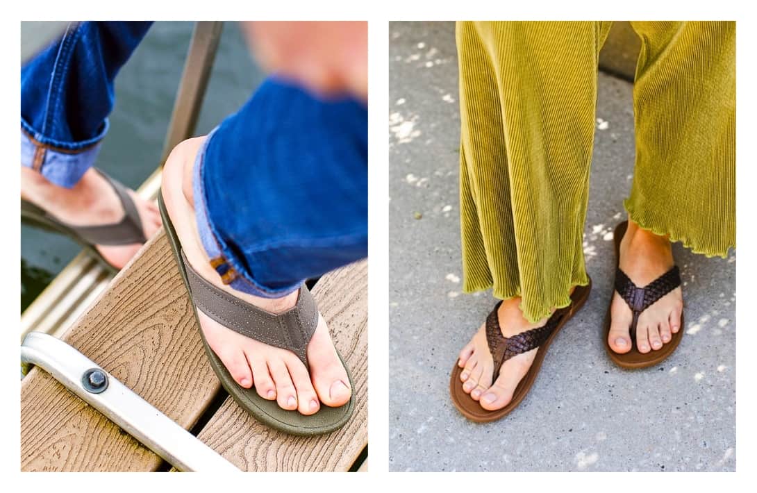 9 Eco-Friendly Flip-Flops for Sustainable Summer Comfort Images by Okabashi #ecofriendlyflipflops #sustainableflipflops #ecoflipflops #recycledflipflops ##womenssustainableflipflops #sustainableflipflopalternatives #sustainablejungle