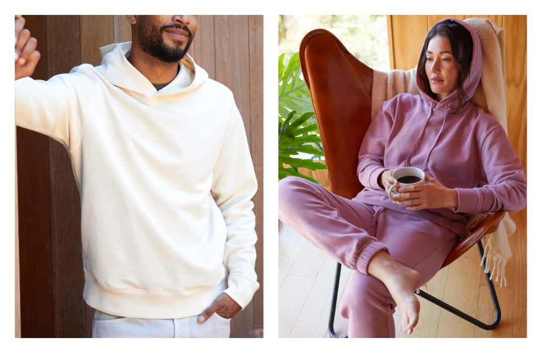 9 Sustainable Hoodies & Sweatshirts That Won't Sweat The Planet Images by Outerknown #sustainablehoodies #sustainablesweatshirts #ethicalsustainablesweatshirt #sustainablehoodiebrands #ecofriendlycrewnecksweatshirt #sustainablejungle