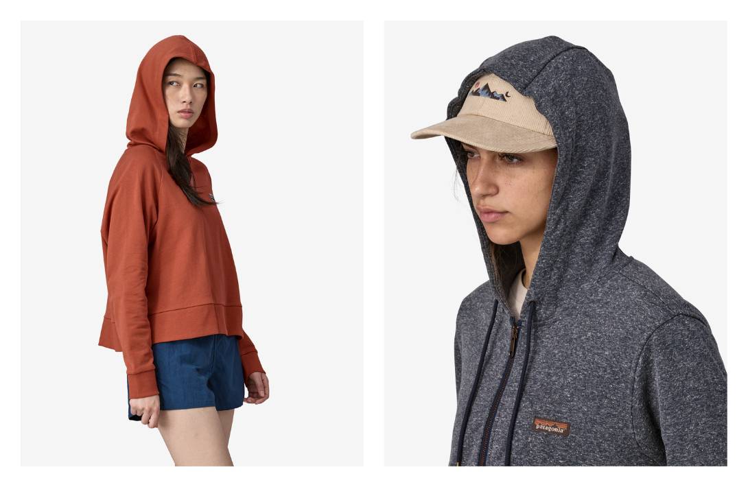 9 Sustainable Hoodies & Sweatshirts That Won't Sweat The Planet Images by Patagonia #sustainablehoodies #sustainablesweatshirts #ethicalsustainablesweatshirt #sustainablehoodiebrands #ecofriendlycrewnecksweatshirt #sustainablejungle
