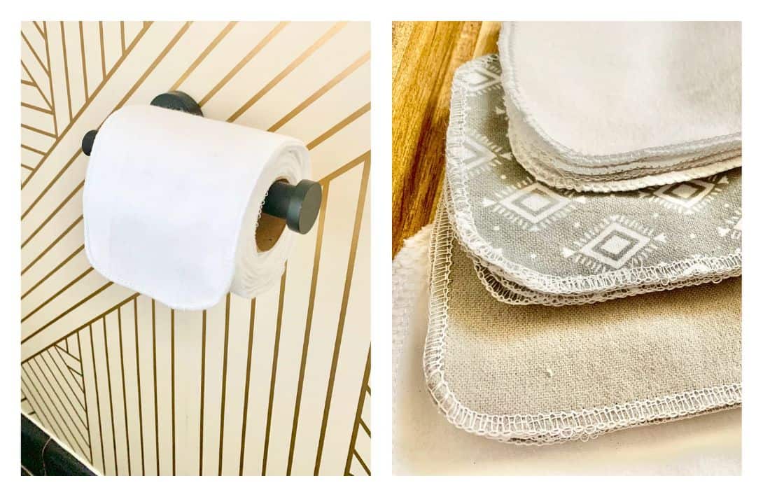 7 Reusable Toilet Paper Brands For a More Circular Flush Images by Saged Home #reusabletoiletpaper #reusableclothingtoiletpaper #cloethtoiletpaper #familycloth #whatisfamilycloth #sustainablejungle