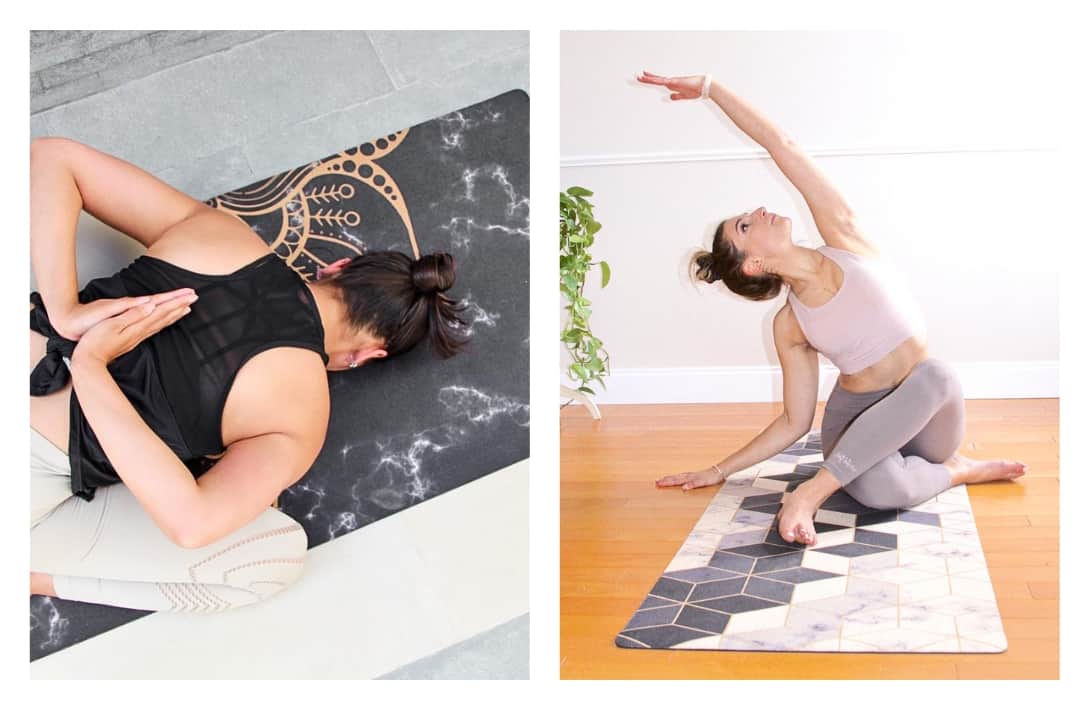 11 Eco-Friendly Yoga Mats For That Sustainable Stretch Images by Shakti Warrior #ecofriendlyyogamats #ecoyogamats #bestecofriendlyyogamats #sustainableyogamats #yogamatsustainable #sustainablecorkyogamat #sustainablejungle