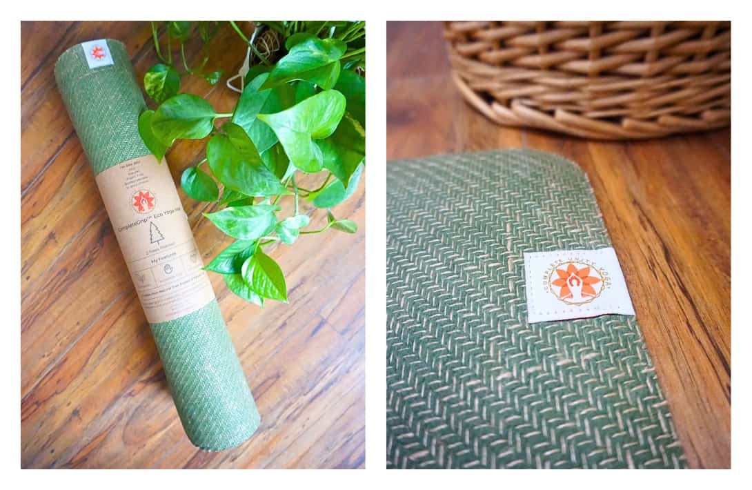 11 Eco-Friendly Yoga Mats For That Sustainable Stretch Images by Sustainable Jungle #ecofriendlyyogamats #ecoyogamats #bestecofriendlyyogamats #sustainableyogamats #yogamatsustainable #sustainablecorkyogamat #sustainablejungle