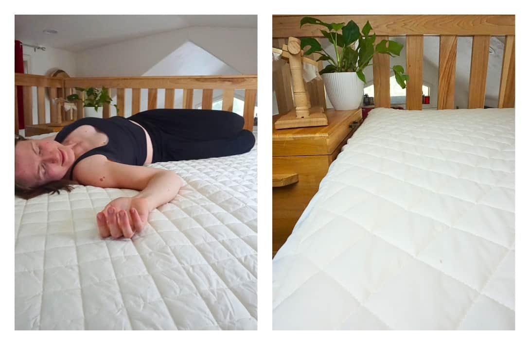 9 Natural & Organic Mattress Protectors To Extend Your Sustainable Slumber Images by Sustainable Jungle #organicmattressprotectors #organicmattresspad #organiccottonmattressprotector #nontoxicwaterproofmattresspad #nontoxicmattessprotectors #nontoxicmattresscover #sustainablejungle