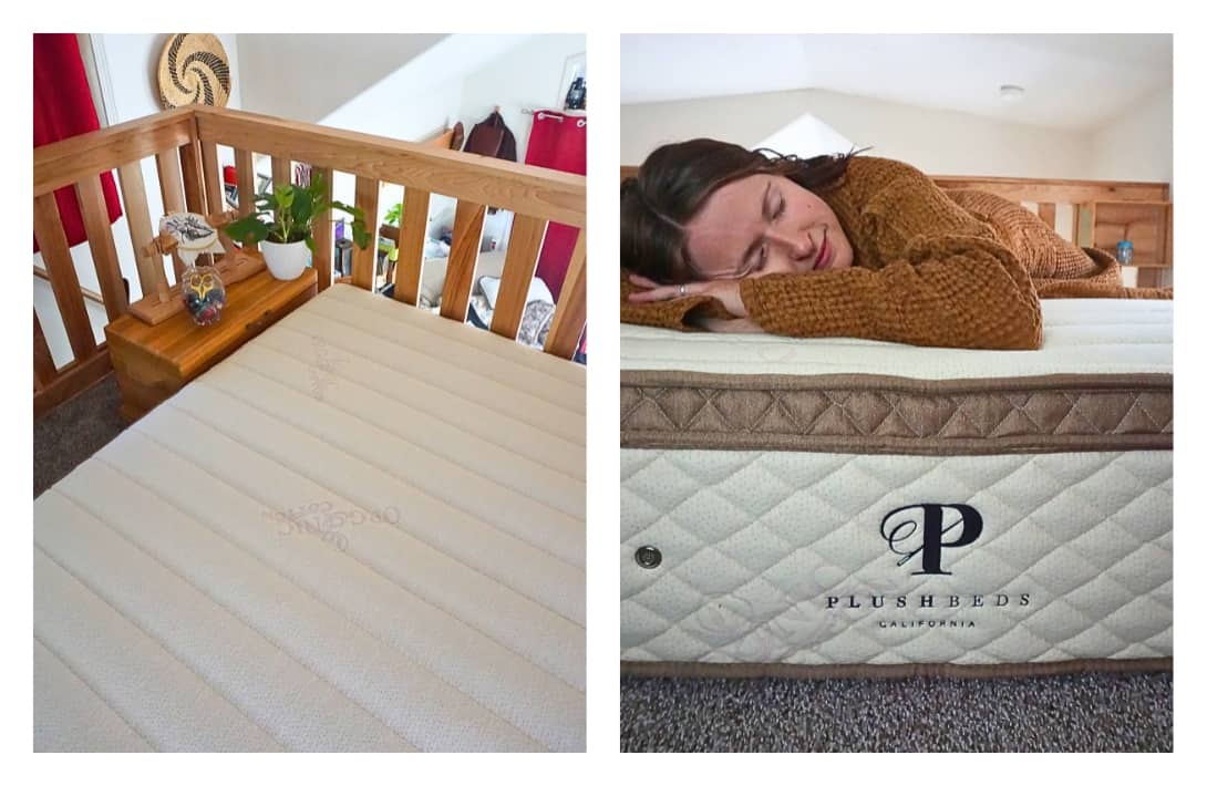 9 Eco-Friendly Mattress Brands For The Softest, Most Sustainable Sleep Images by Sustainable Jungle #ecofriendlymattress #ecofriendlymattressbrands #bestecofriendlymattresses #sustainablemattressbrands #sustainablemattresses #ecofriendlyfoammattress #sustainablejungle