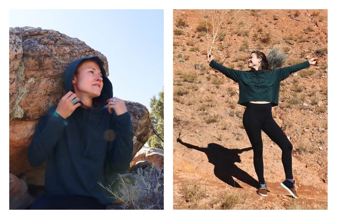 9 Sustainable Hoodies & Sweatshirts That Won't Sweat The Planet Images by Sustainable Jungle #sustainablehoodies #sustainablesweatshirts #ethicalsustainablesweatshirt #sustainablehoodiebrands #ecofriendlycrewnecksweatshirt #sustainablejungle