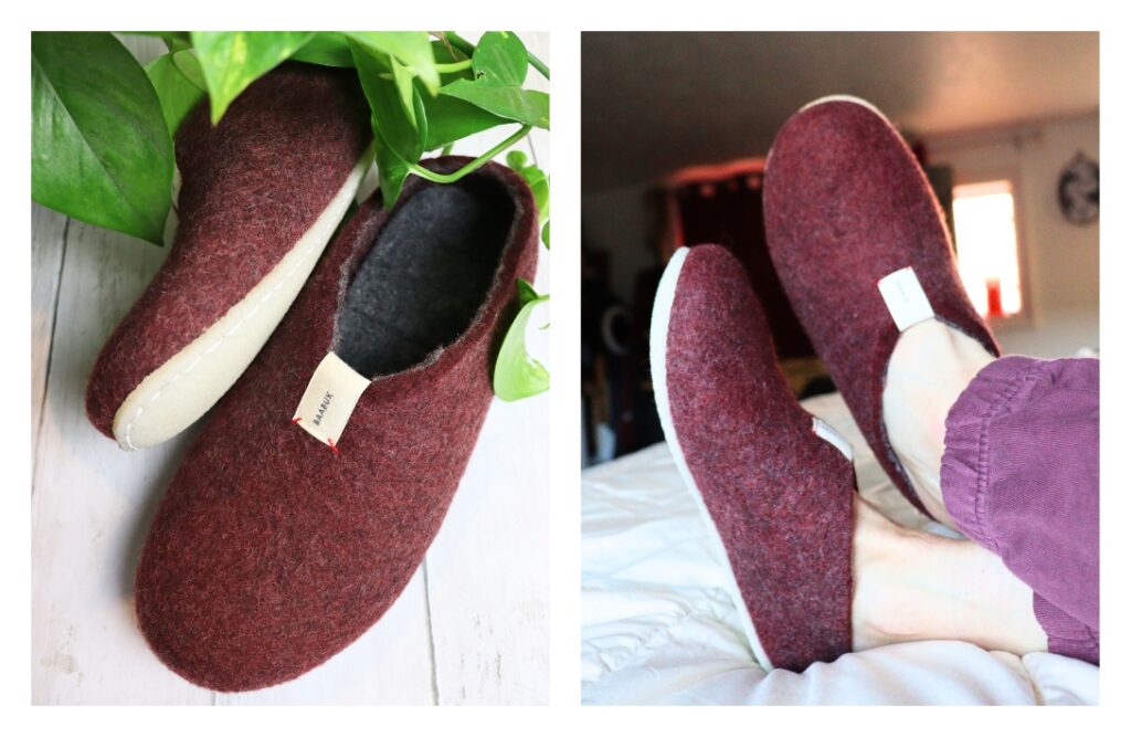 Glue-free Handmade Hemp House Slippers Sweatshop-free Chemical