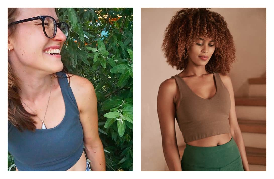7 Sustainable Sports Bras Providing Eco-Friendly Support For Gaia & The Girls Images by Sustainable Jungle and Pact #sustainablesportsbras #sustainablesportsbra #bestsustainablesportsbras #sustainablesportsbrasforwomen #womenssustainablesportsbra #sustainablejungle