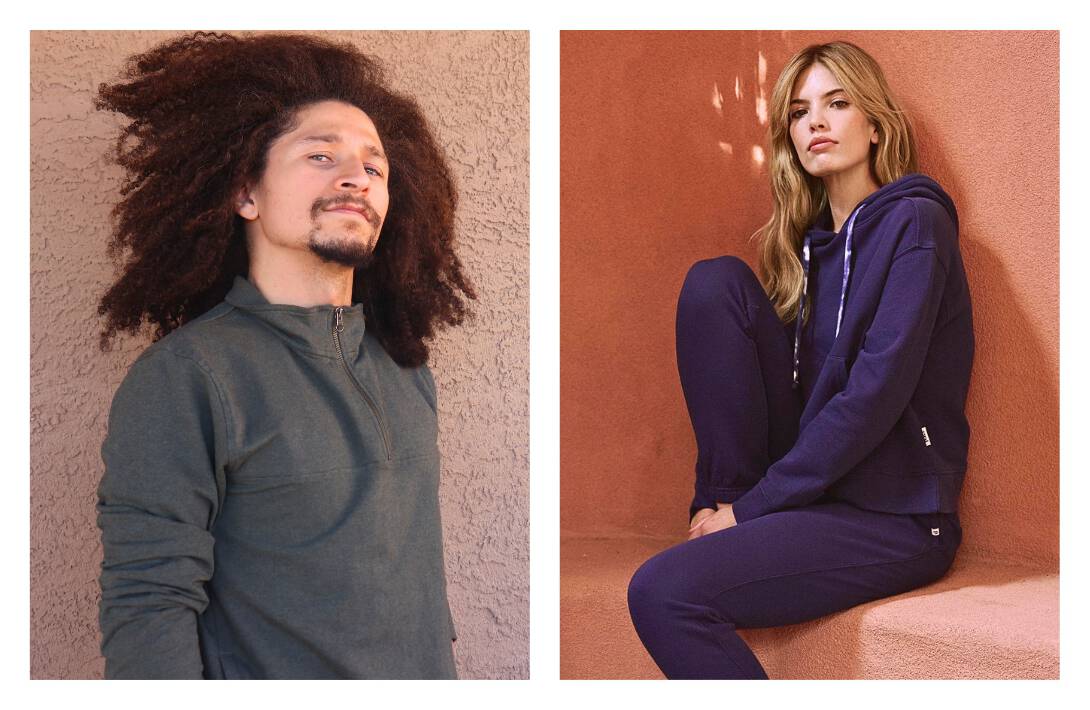 9 Sustainable Hoodies & Sweatshirts That Won't Sweat The Planet Images by Sustainable Jungle and Pact #sustainablehoodies #sustainablesweatshirts #ethicalsustainablesweatshirt #sustainablehoodiebrands #ecofriendlycrewnecksweatshirt #sustainablejungle