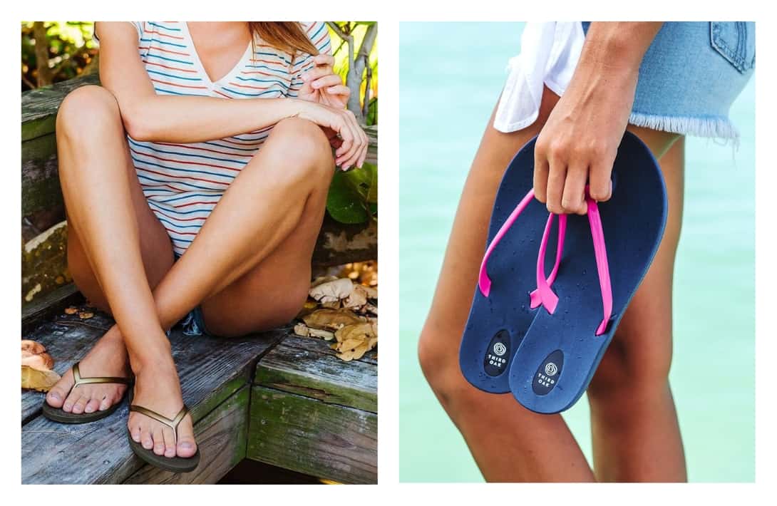 9 Eco-Friendly Flip-Flops for Sustainable Summer Comfort Images by Third Oak #ecofriendlyflipflops #sustainableflipflops #ecoflipflops #recycledflipflops ##womenssustainableflipflops #sustainableflipflopalternatives #sustainablejungle