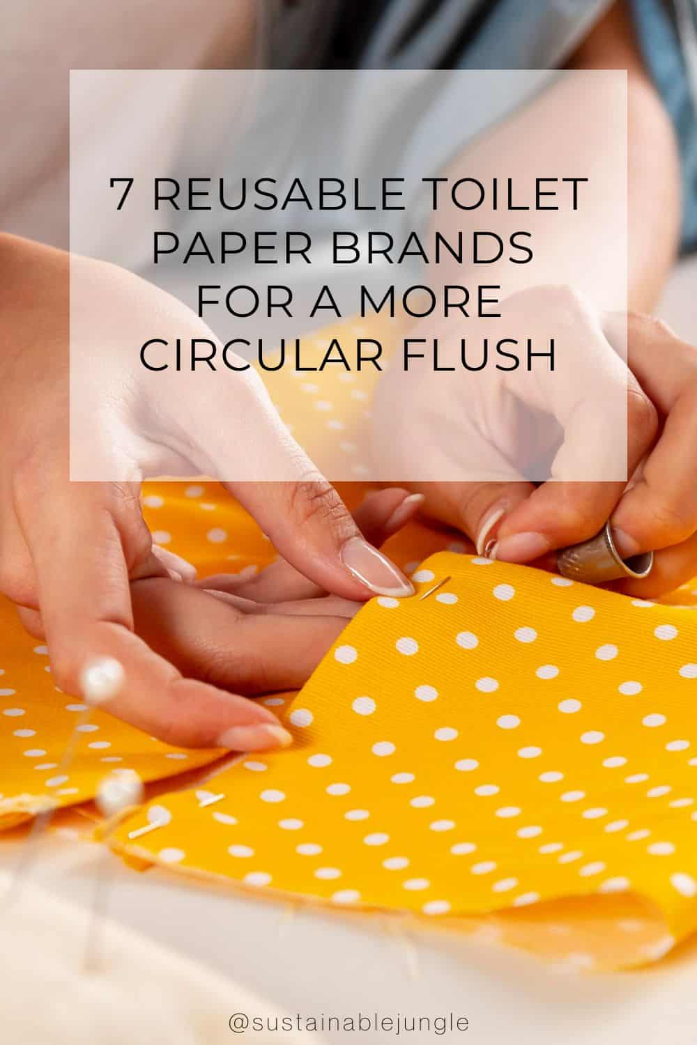 7 Reusable Toilet Paper Brands For a More Circular Flush Image by florentina mhada's images #reusabletoiletpaper #reusableclothingtoiletpaper #cloethtoiletpaper #familycloth #whatisfamilycloth #sustainablejungle