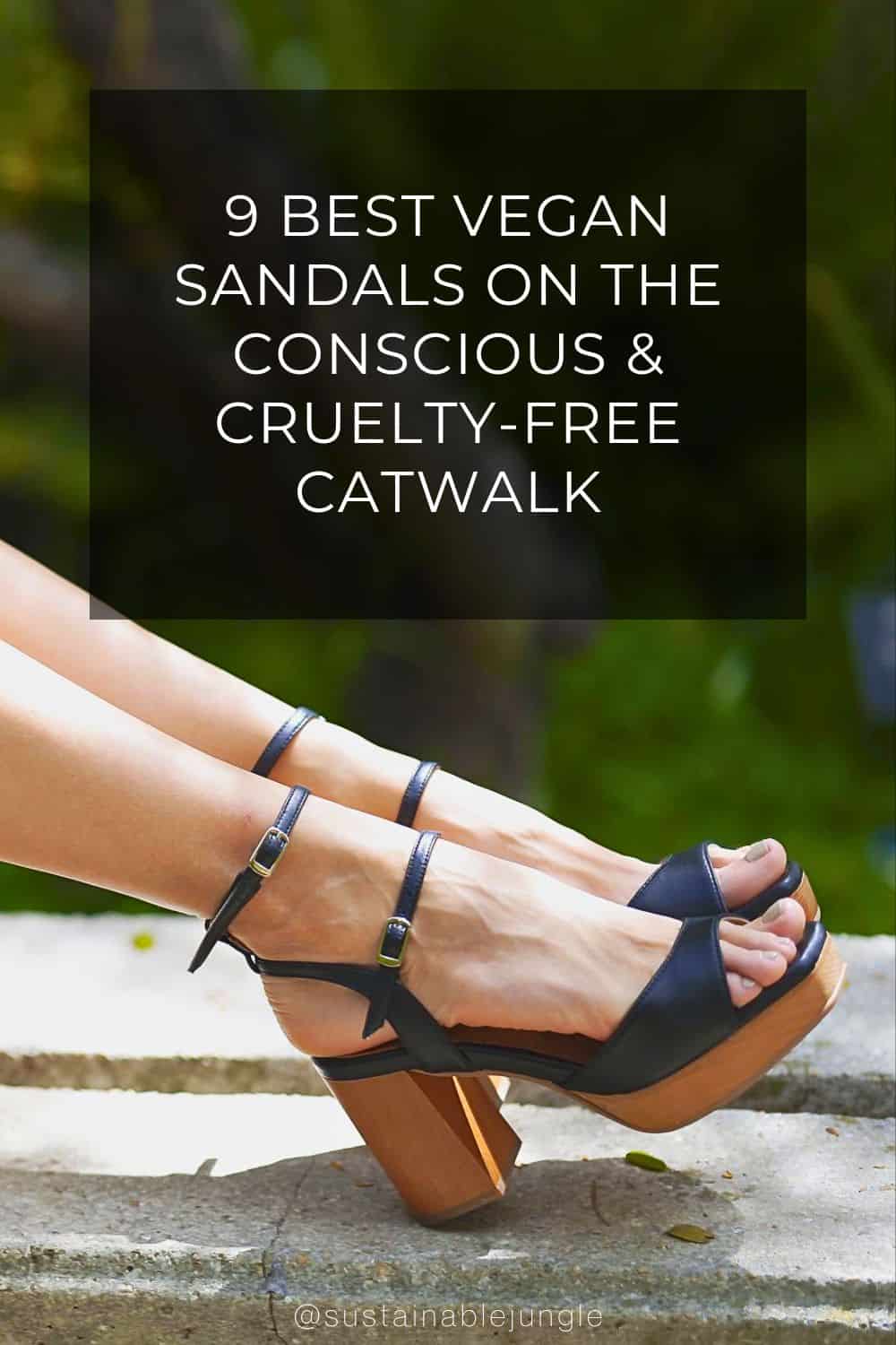 9 Best Vegan Sandals On The Conscious & Cruelty-Free Catwalk Image by Bhava #vegansandals #bestvegansandals #vegansandalswomen #womensvegansandals #sustainablevegansandals #vegetariansandals #sustainablejungle