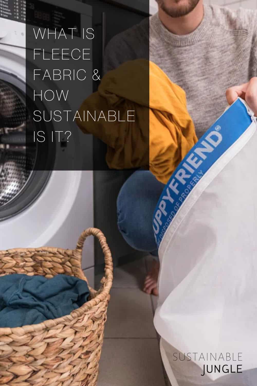 What Is Fleece Fabric & How Sustainable Is It? Image by zerowastestore.com #whatisfleece #fleecefabric #whatisfleecemadeof #definefleece #disadvantagesoffleece #whatmaterialisfleece #sustainablejungle