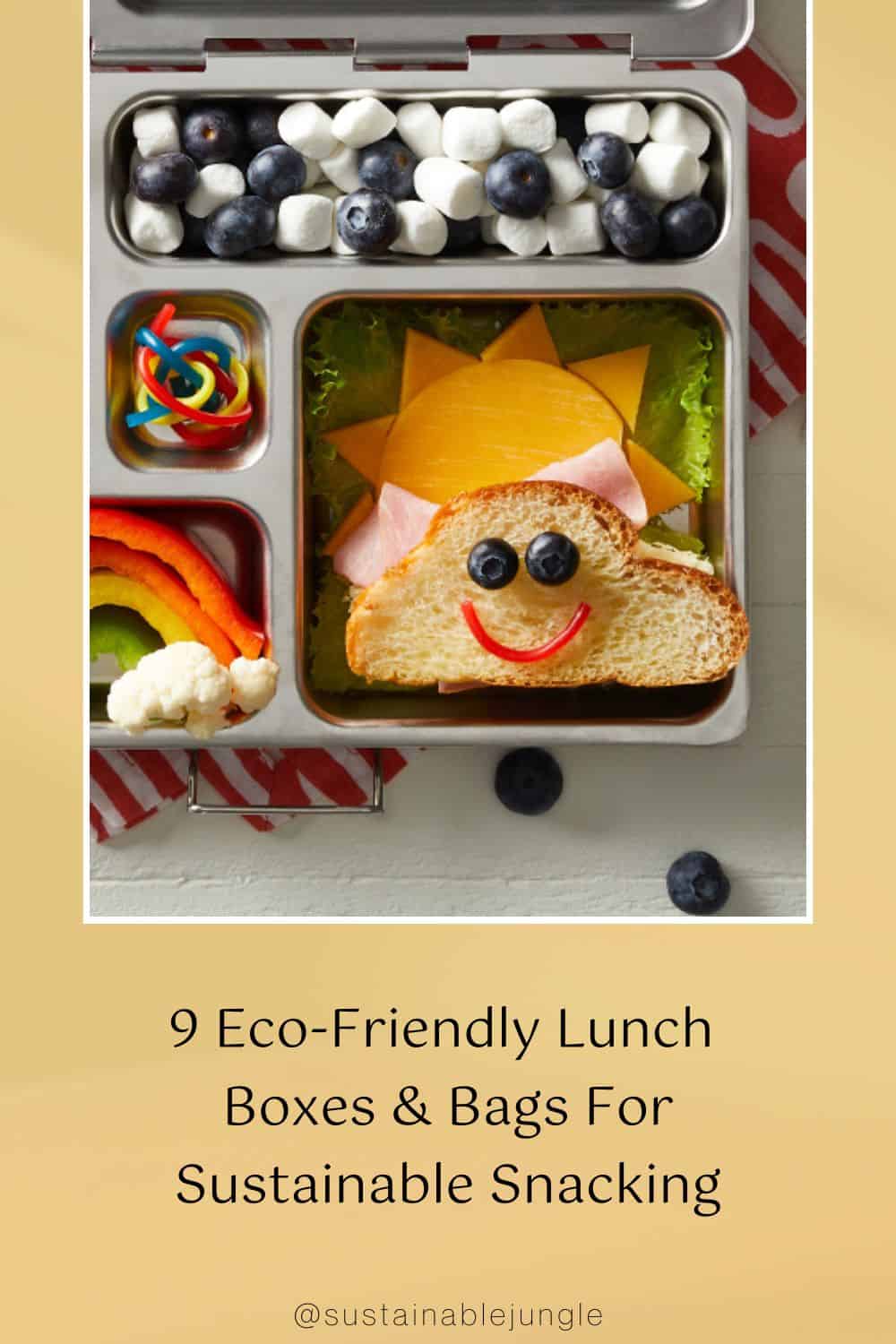 9 Eco-Friendly Lunch Boxes & Bags For Sustainable Snacking Image by PlanetBox #ecofriendlylunchboxes #ecofriendlybentoboxes #ecofriendlylunchbag #sustainablelunchboxes #sustainablelunchbags #ecofriendlylunchboxforadults #sustainablejungle