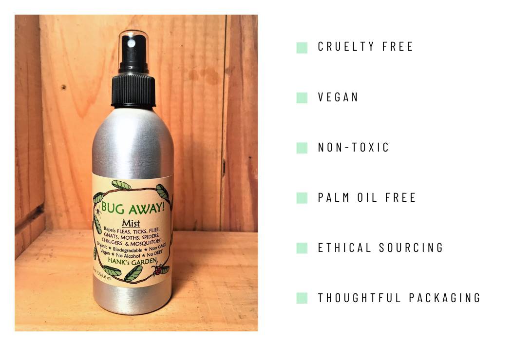 7 Natural Bug Spray Brands For A Non-Toxic Non-Mosquito Life Image by Hank's Garden #naturalbugspray #allnaturalbugspray #naturalinsectrepellant #nontoxicbugspray #naturalmosquitorepellant #sustainablejungle