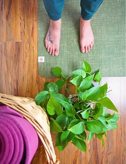 Natural Jute & Polymer Environmental Resin Yoga Mats - Barefoot Yoga Co.