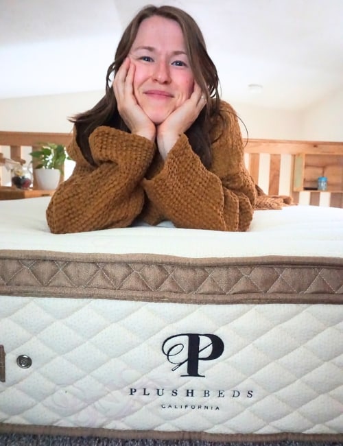 PlushBeds Review: Our Honest Review Of The PlushBeds Luxury Bliss Mattress Image by Sustainable Jungle #plushbedsreview #plushbedsmattressreview #plushbedsluxuryblissreview #plushbedsmattress #plushbedslatexmattress #plushbedsrating #sustainablejungle