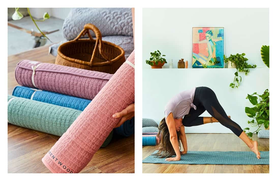 7 Non-Toxic Yoga Mats To Naturally Detox Your Body & Mind Images by Brentwood Home #nontoxicyogamats #naturalyogamats #naturalrubberyogamat #bestnontoxicyogamat #affordablenontoxicyogamat #sustainablejungle