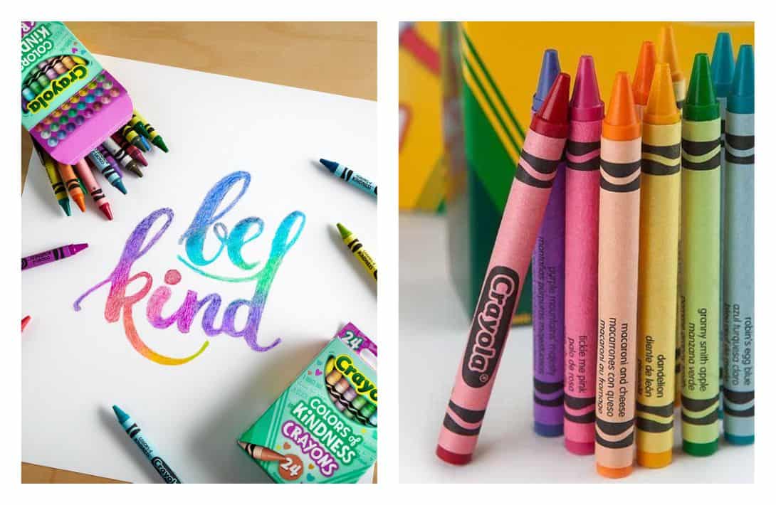 Color Outside The Chemical Lines With 9 Natural & Non-Toxic Crayons Images by Crayola #nontoxiccrayons #naturalcrayons #nontoxiccrayonsfortoddlers #arecrayonstoxic #naturalbeeswaxcrayons#sustainablejungle