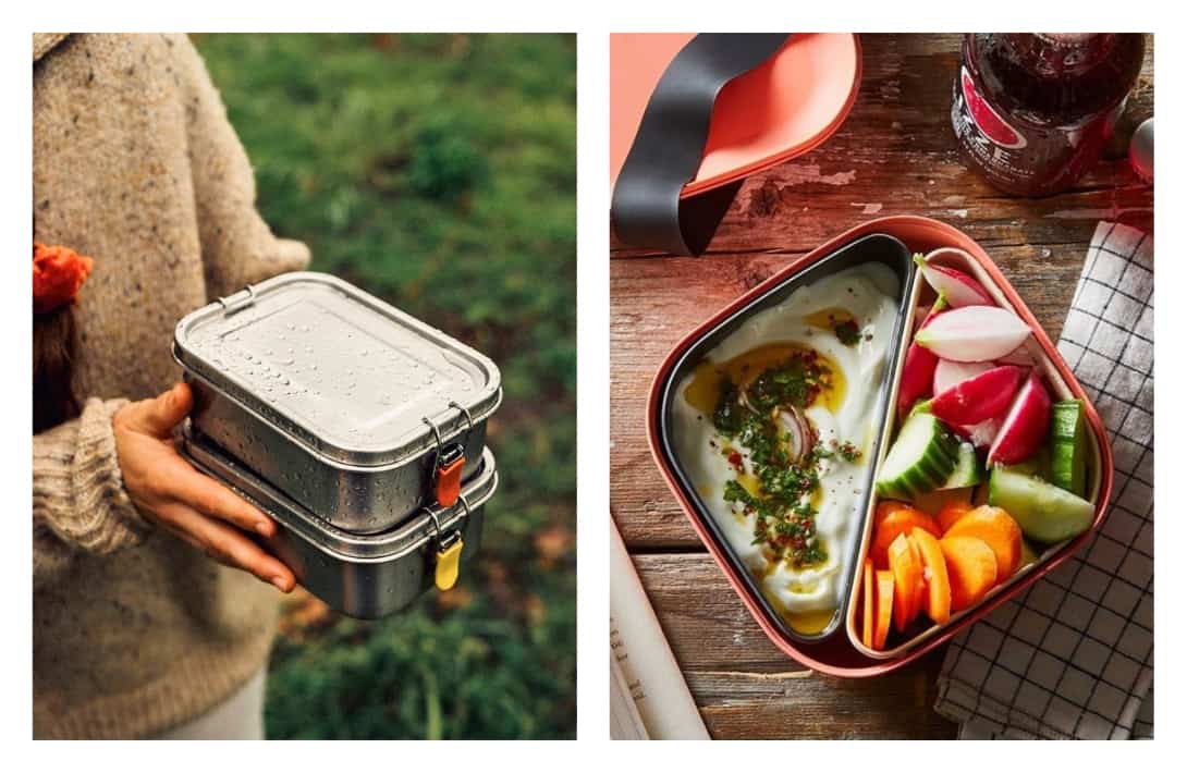 Reusable Folding Lunchbox: Space Saving, Non-toxic, Eco-Friendly