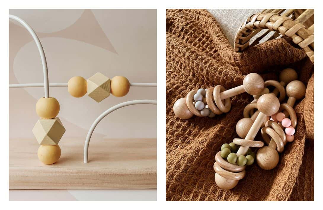 9 Best Wooden Toy Brands For Plastic-Free Playtime Images by Ev & Potique #woodentoybrands #bestwoodentoybrands #bestwoodentoys #woodtoys #woodtoybrands #coolwoodentoys #sustainablejungle