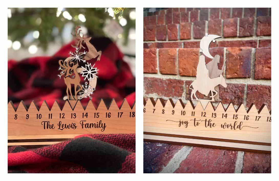 9 Reusable Advent Calendar Brands For A Conscious Christmas Countdown Images by Falcon Ridge Designs #reusableadventcalendar #bestreusableadventcalendars #reusablechristmasadventcalendars #adventcalendarreusable #sustainablejungle