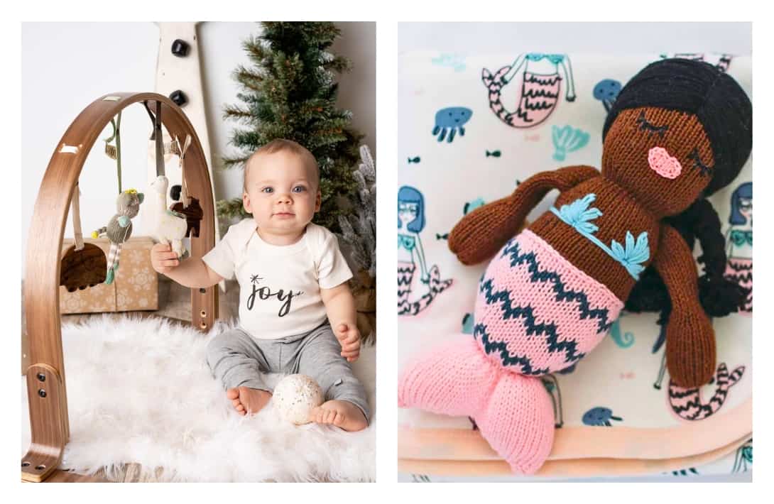 9 Organic Baby Toy Brands For Safe Snuggles & Natural Play Images by Finn + Emma #organicbabytoys #organiccottonbabytoys #organictoysforbaby #naturalbabytoys #allnaturalbabytoys #bestnaturalbabytoys #sustainablejungle