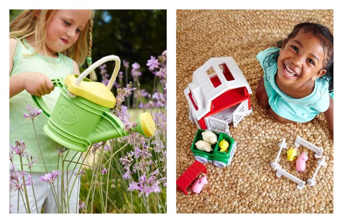 11 Eco-Friendly Toys Giving Your Kids Smart, Sustainable Fun Images by Green Toys #ecofriendlytoys #ecofriendlytoybrands #ecotoys #ecofriendlykidstoys #sustainabletoys #sustainablechildrenstoys #sustainablejungle