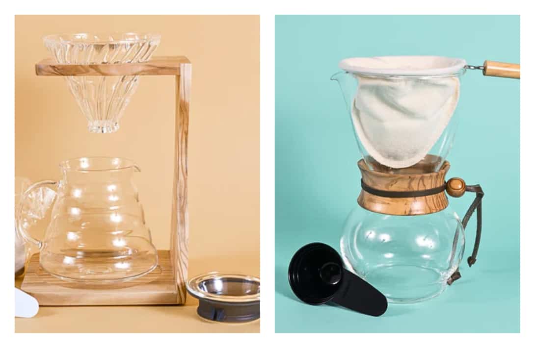 13 Plastic-Free Coffee Makers For A Healthy, Home Brew Images by Hario #plasticfreecoffeemaker #nontoxiccoffeemakers #noplasticcoffeemakers #bestplasticfreecoffeemakers #plasticfreedripcoffeemakers #sustainablejungle