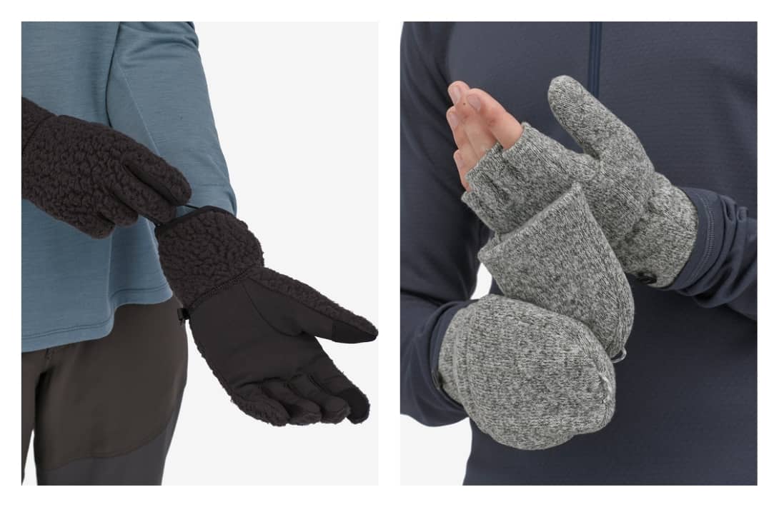 9 Warm Vegan Gloves Made For An Ethical Winter Wonderland Images by Patagonia #vegangloves #veganwitnergloves #vegandrivingglvoes #warmvegangloves #veganmittens #bestvegangloves #sustainablejungle