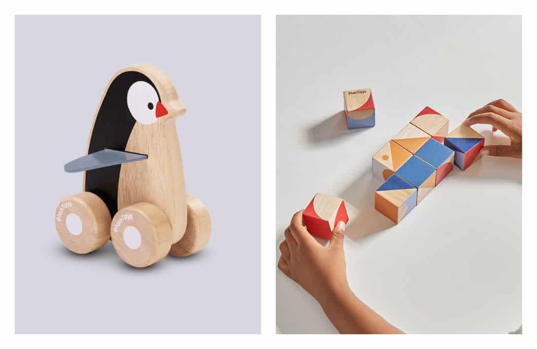 9 Best Wooden Toy Brands For Plastic-Free Playtime Images by PlanToys #woodentoybrands #bestwoodentoybrands #bestwoodentoys #woodtoys #woodtoybrands #coolwoodentoys #sustainablejungle