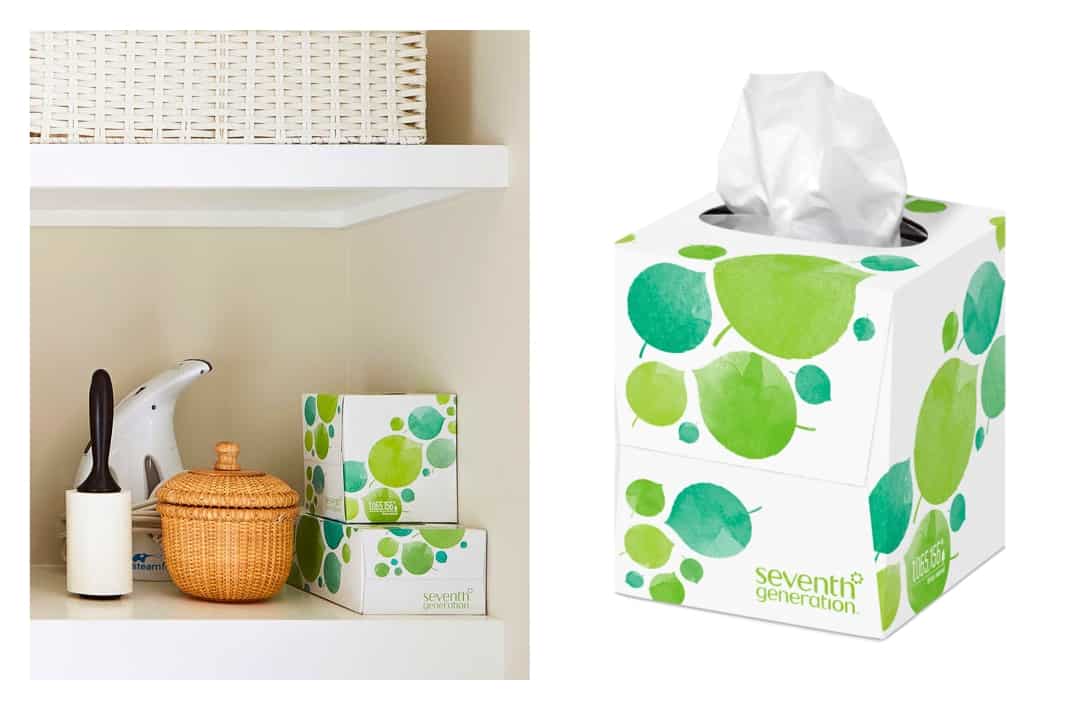 9 Eco-Friendly Tissues To Sustainably Stop Your Snot Images by Seventh Generation #ecofriendlytissues #bestecofriendlyfacialtissues #sustainabletissues #sustainabletissuealternatives #reusabletissues #sustainablejungle