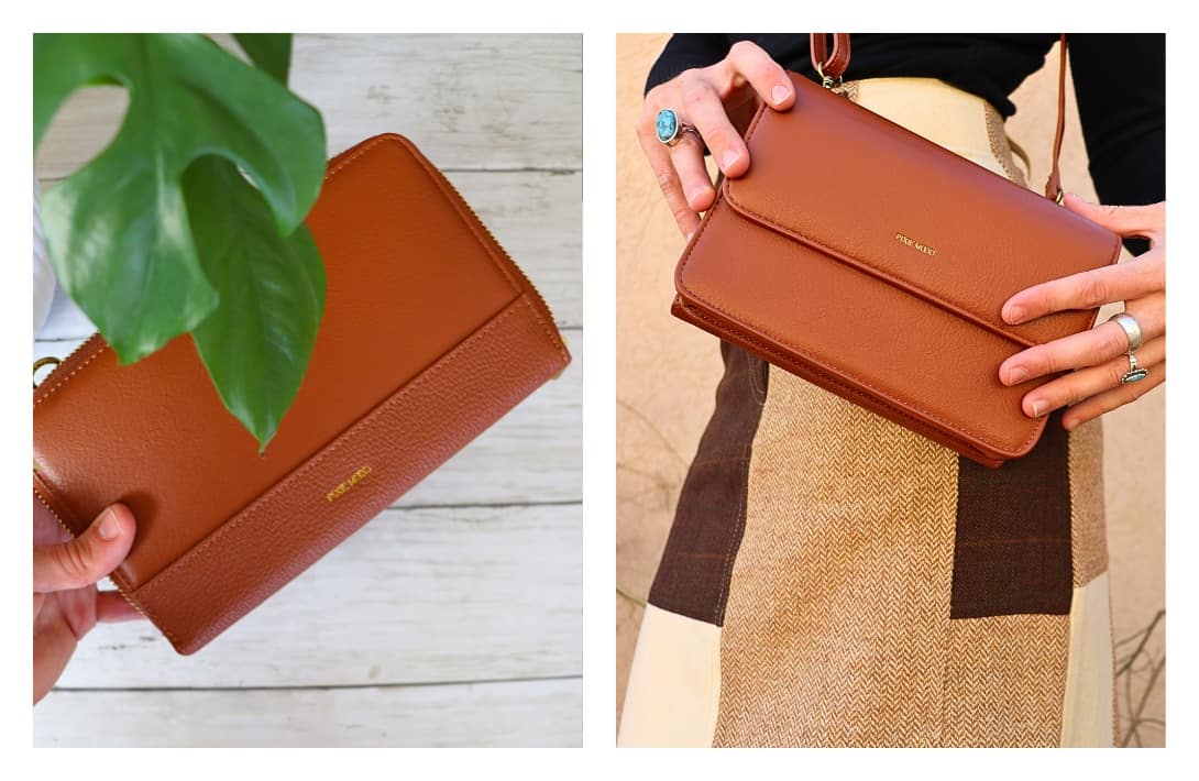 11 Sustainable Bags & Purses To Eco-ntain All Your Essentials Images by Sustainable Jungle #sustainablebags #sustainablehandbags #sustainablepurses #ecofriendlybags #ecofriendlyhandbags #ecofriendlypurses #ethicalbags