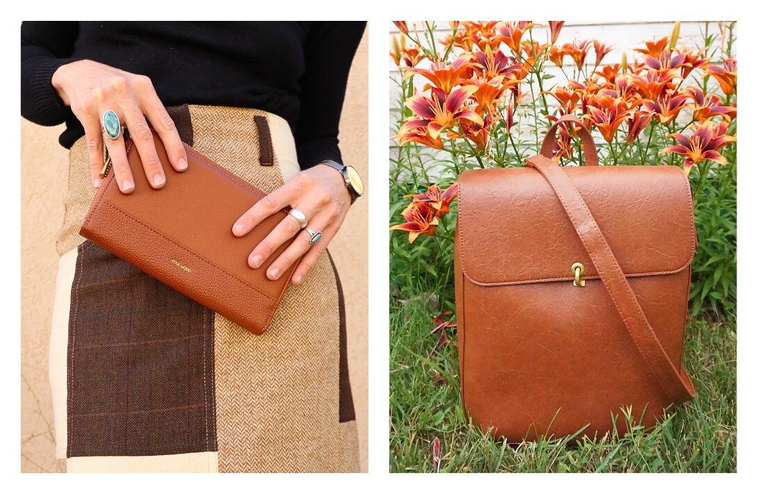 9 Brands Of Vegan Handbags & Purses With Ethics In Bag Images by Sustainable Jungle #veganhandbags #veganleatherhandbags #veganbags #veganpurses #bestveganleatherpurses #petaapprovedveganpurse #sustainablejungle