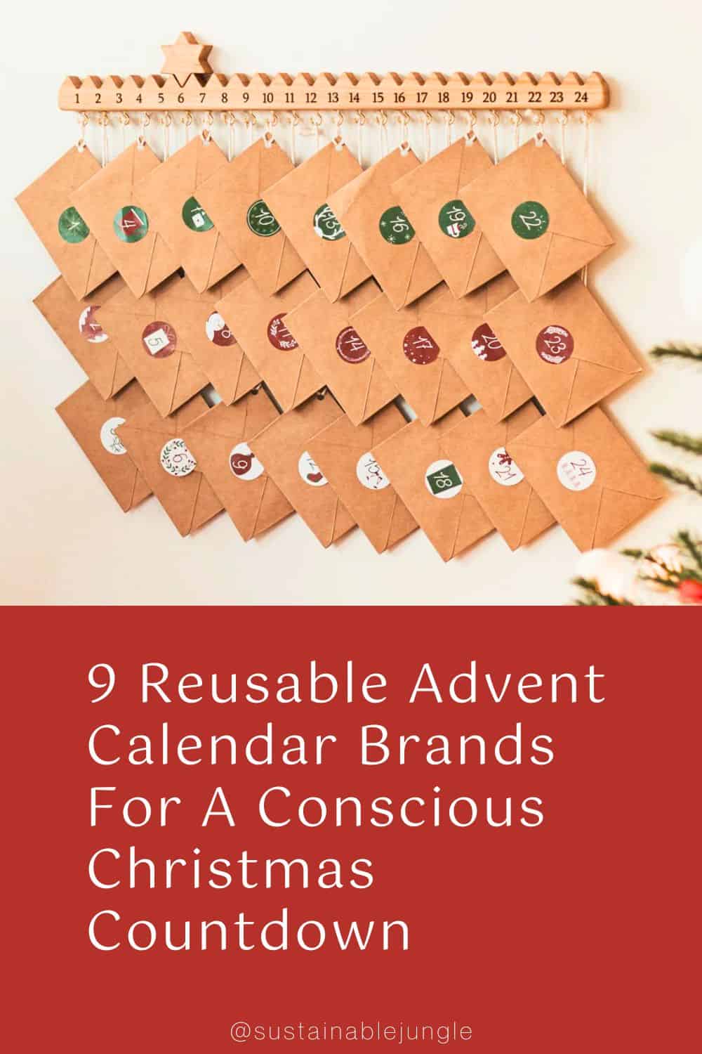 9 Reusable Advent Calendar Brands For A Conscious Christmas Countdown Image by Busy Puzzle #reusableadventcalendar #bestreusableadventcalendars #reusablechristmasadventcalendars #adventcalendarreusable #sustainablejungle