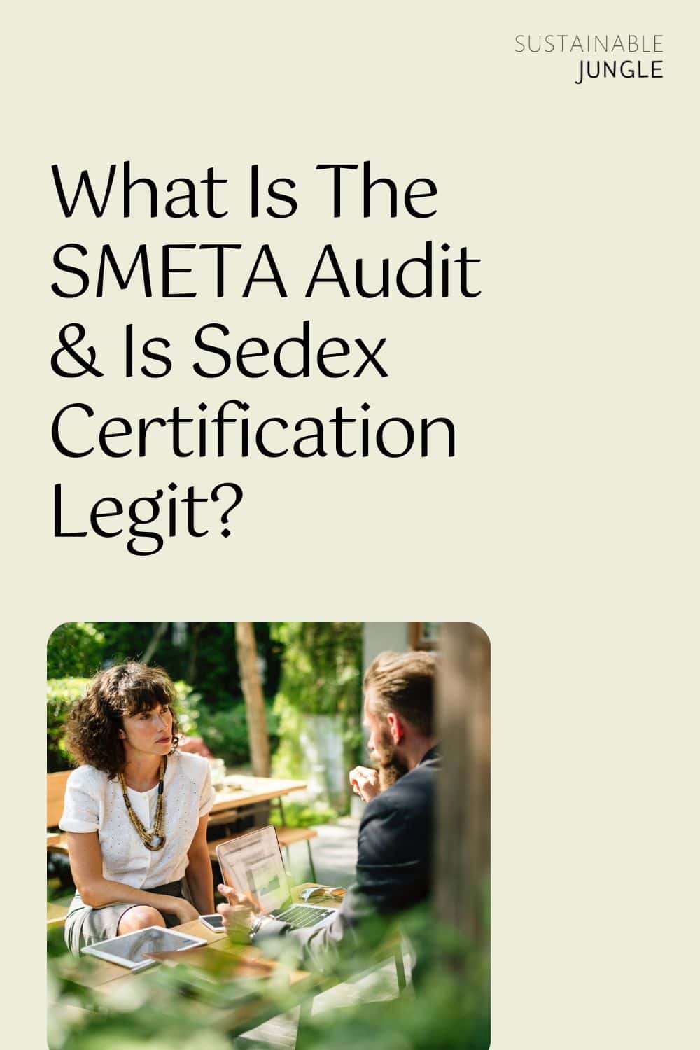 What Is The SMETA Audit & Is Sedex Certification Legit? Image by Sedex #SMETAaudit #SMETAauditchecklist #sedexcertification #whatissedexcertification #sedexcertified #SMETAcertification #sustainablejungle